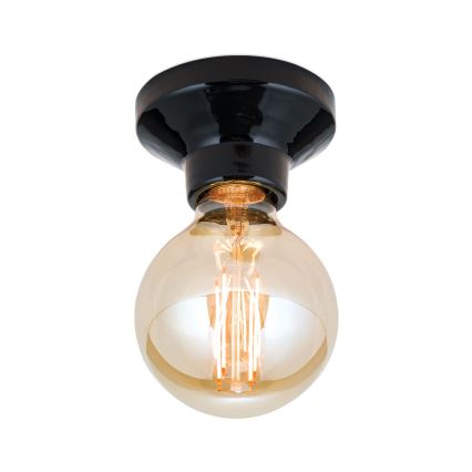 Ceiling light FROST 1xE27/60W/230V black