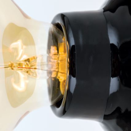 Ceiling light FROST 1xE27/60W/230V black