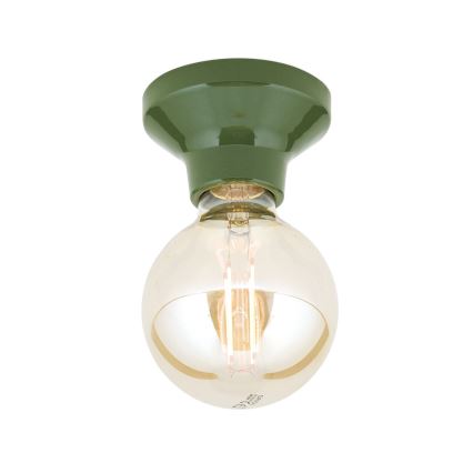 FROST Ceiling Light 1xE27/60W/230V Green