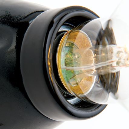 Wall light FROST 1xE27/60W/230V black