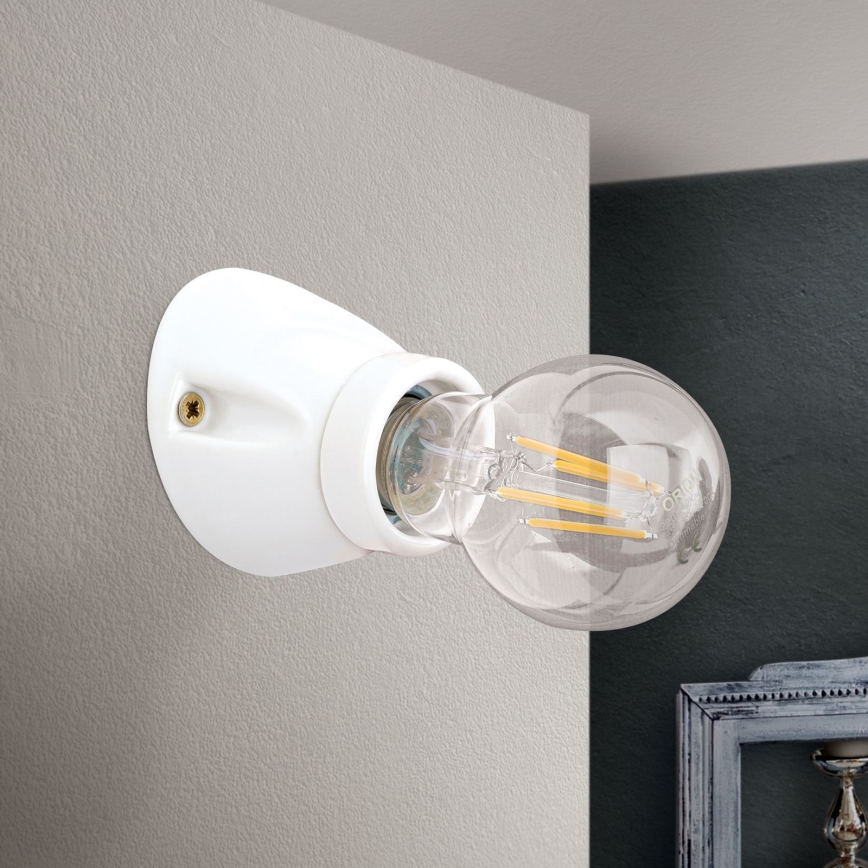 FROST Wall Light 1xE27/60W/230V, White