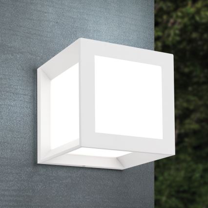Orion - HENRY Outdoor Fixture 1xE27/15W/230V 16x16 cm IP44 White