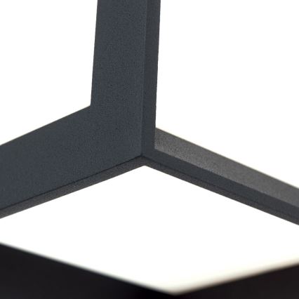 HENRY Outdoor Light 1xE27/15W/230V 16x16 cm IP44 anthracite