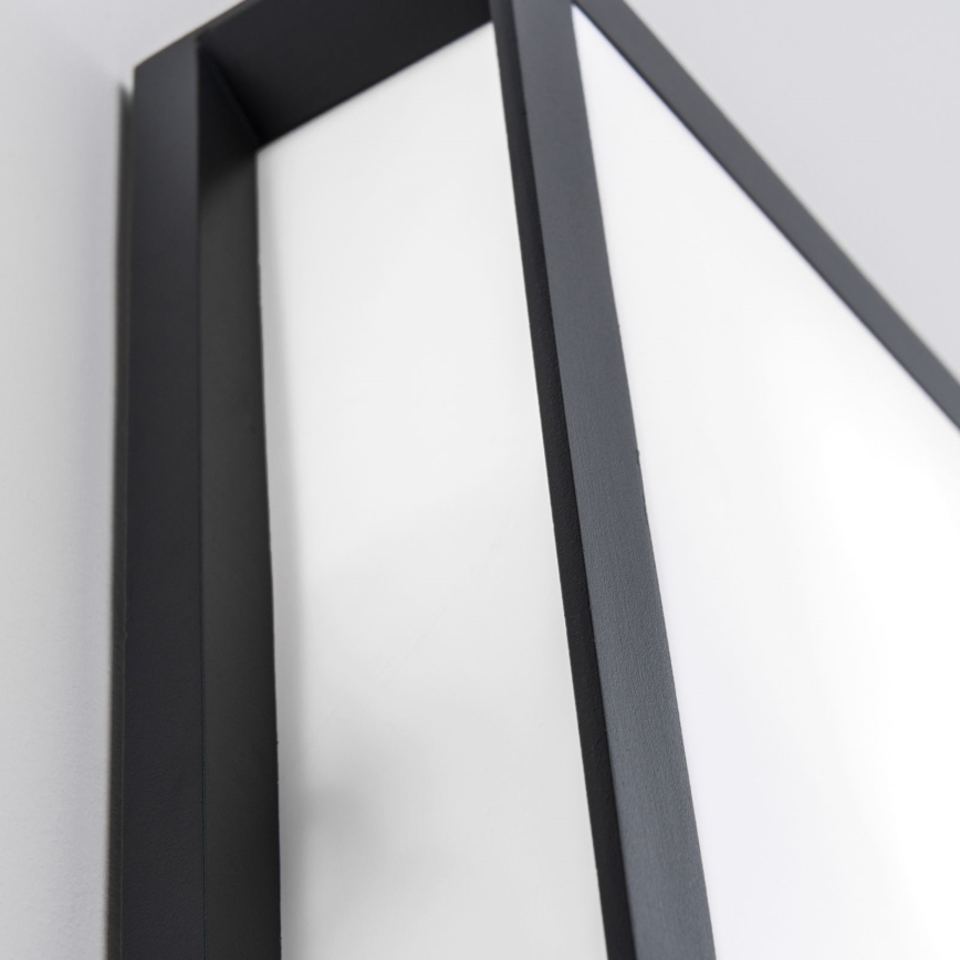 HENRY Outdoor Fixture, 2 x E27 / 15W / 230V, 26 x 26 cm, IP44, Anthracite