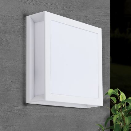 HENRY Outdoor Light 2x E27/15W/230V 26x26 cm IP44 White