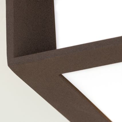 Outdoor light fixture HENRY 2xE27/15W/230V IP44 brown