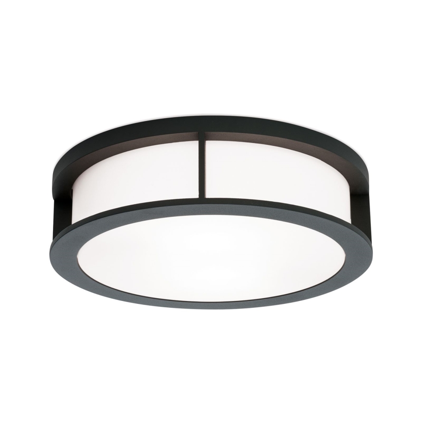 Orion - HENRY Outdoor Light 2xE27/15W/230V Ø 30 cm IP44 Anthracite