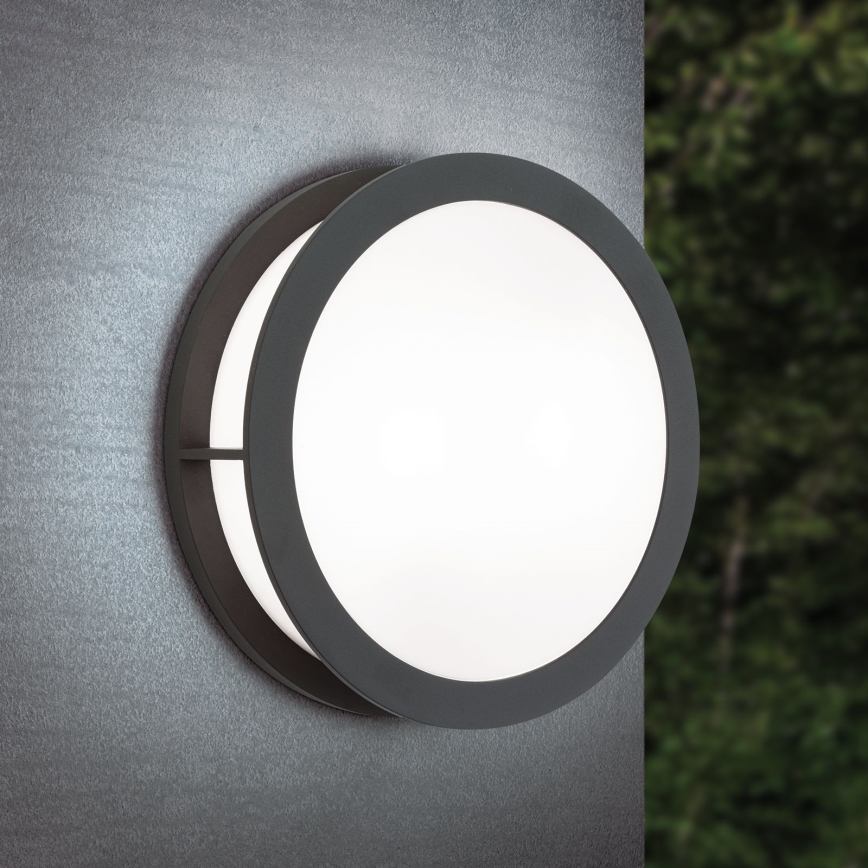 Orion - HENRY Outdoor Light 2xE27/15W/230V Ø 30 cm IP44 Anthracite