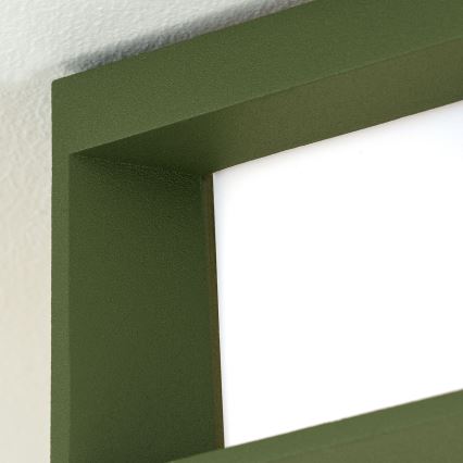 Outdoor light HENRY 2xE27/15W/230V 26x26 cm IP44 green