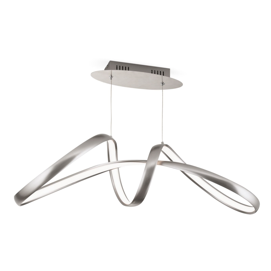 LED Dimmable chandelier on a string CIRCUS LED/36W/230V silver