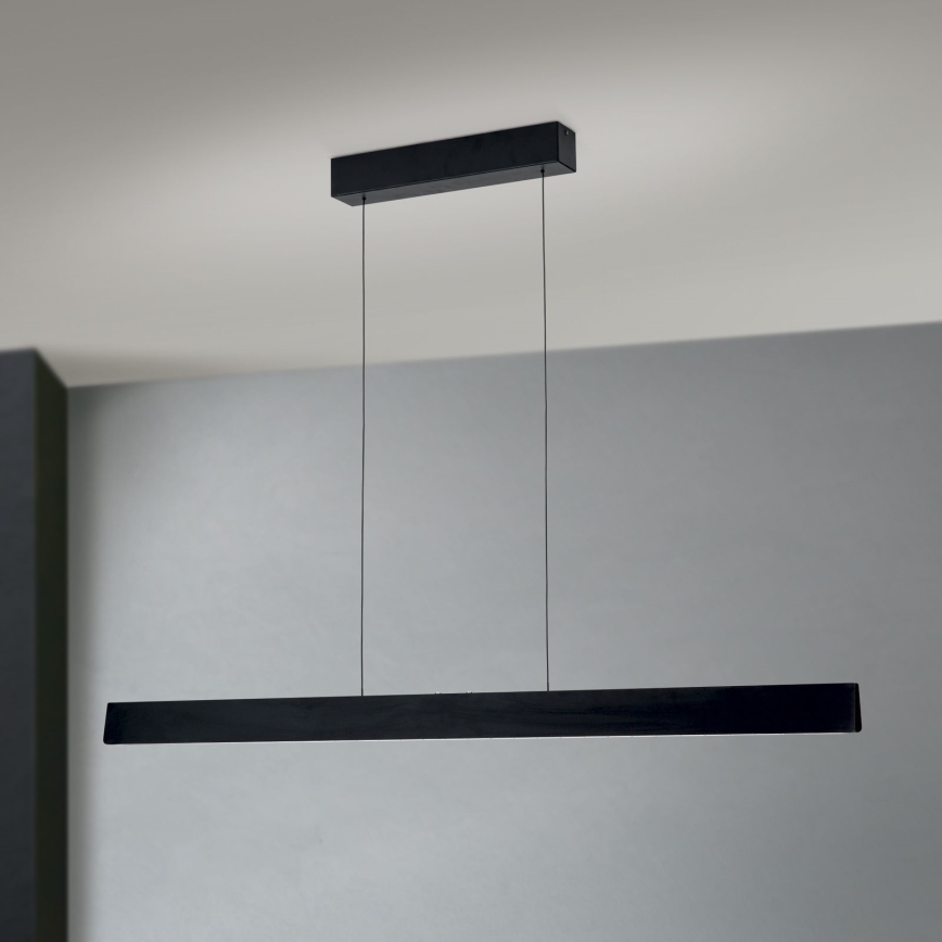 LED Dimmable chandelier on a string TARA LED/44W/230V 2700/3800/4500/5700K black