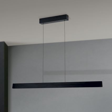 LED Dimmable chandelier on a string TARA LED/44W/230V 2700/3800/4500/5700K black