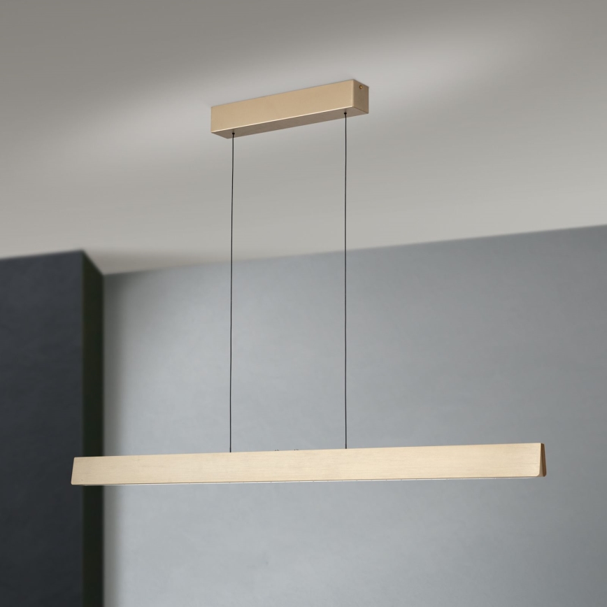 LED Dimmable chandelier on a string TARA LED/44W/230V 2700/3800/4500/5700K gold