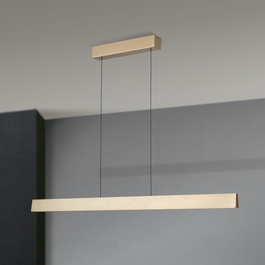 LED Dimmable chandelier on a string TARA LED/44W/230V 2700/3800/4500/5700K gold