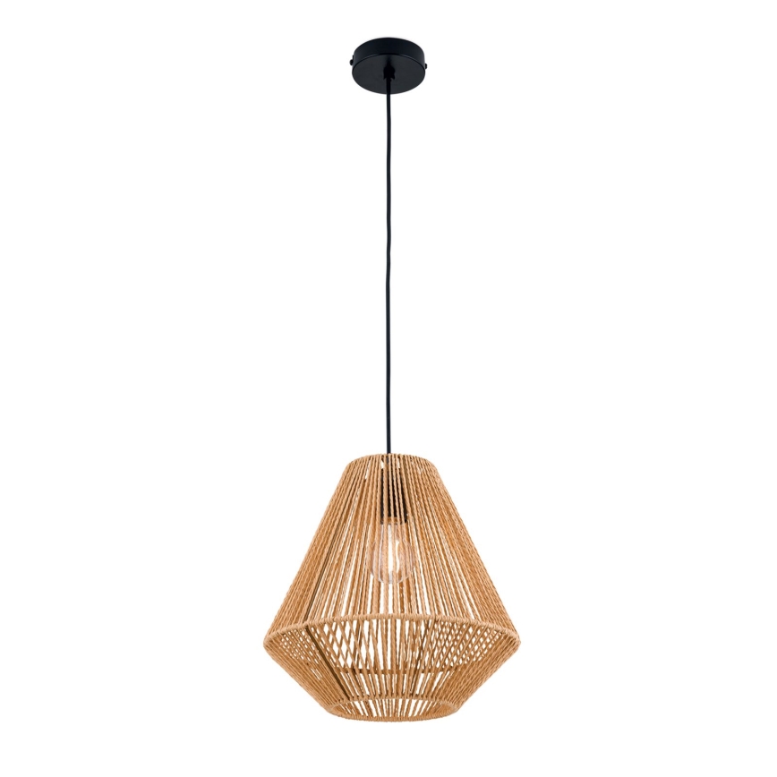 Chandelier on a string JUNGLE 1xE27/40W/230V d. 31 cm hemp