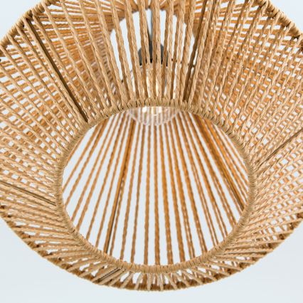 Chandelier on a string JUNGLE 1xE27/40W/230V d. 31 cm hemp