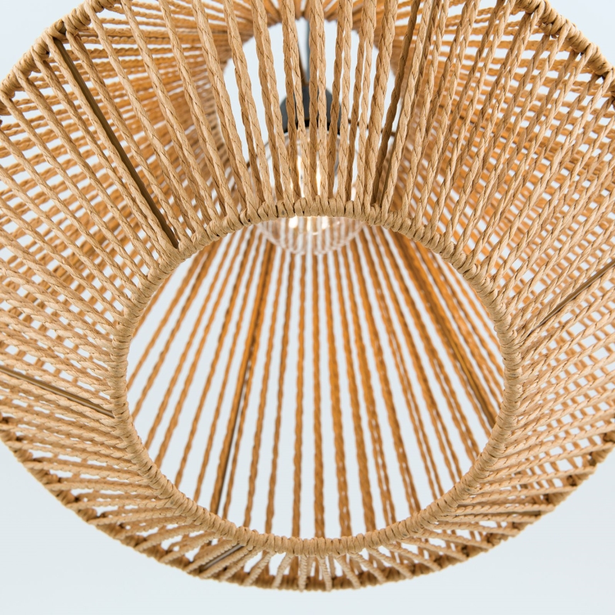 Chandelier on a string JUNGLE 1xE27/40W/230V d. 31 cm hemp