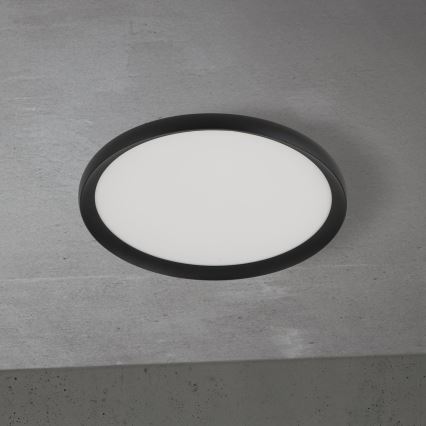 LED Ceiling Light KANT LED/30W/230V 2700/3000/4000K Ø40 cm Black