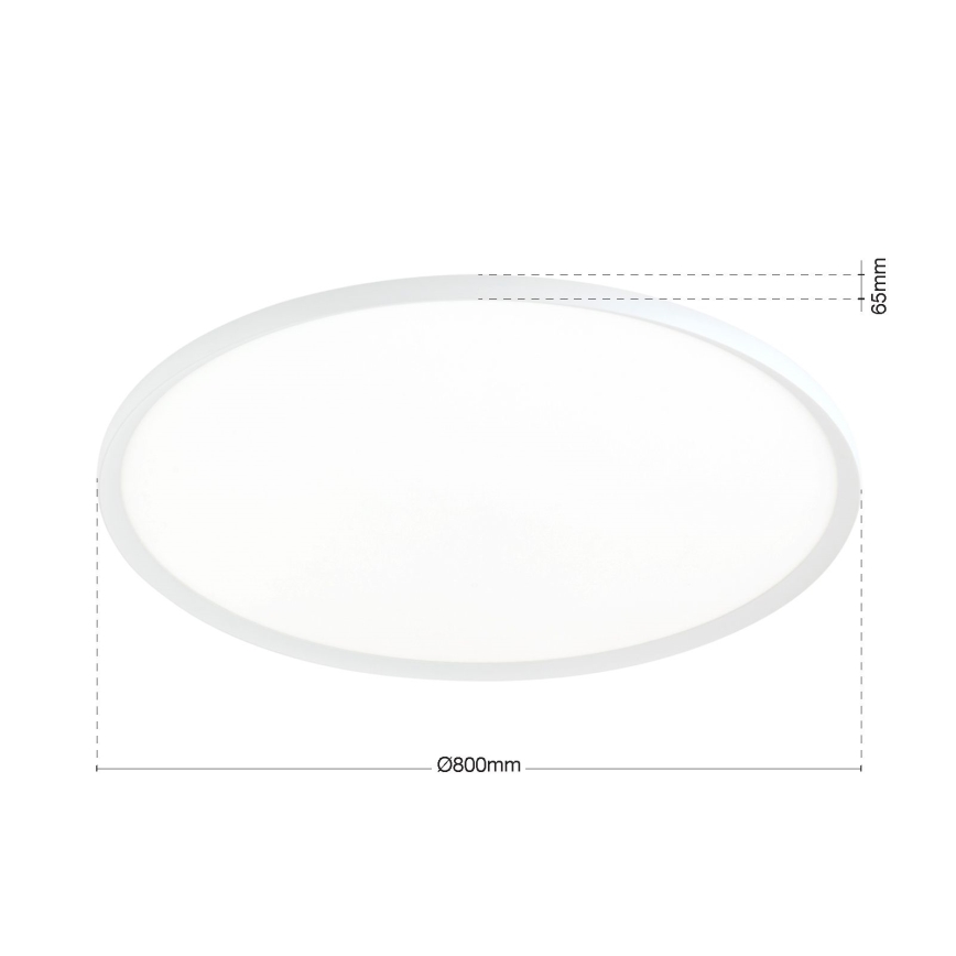 KANT LED Ceiling Light, 66W, 230V, 2700/3000/4000K, Ø 80 cm, White