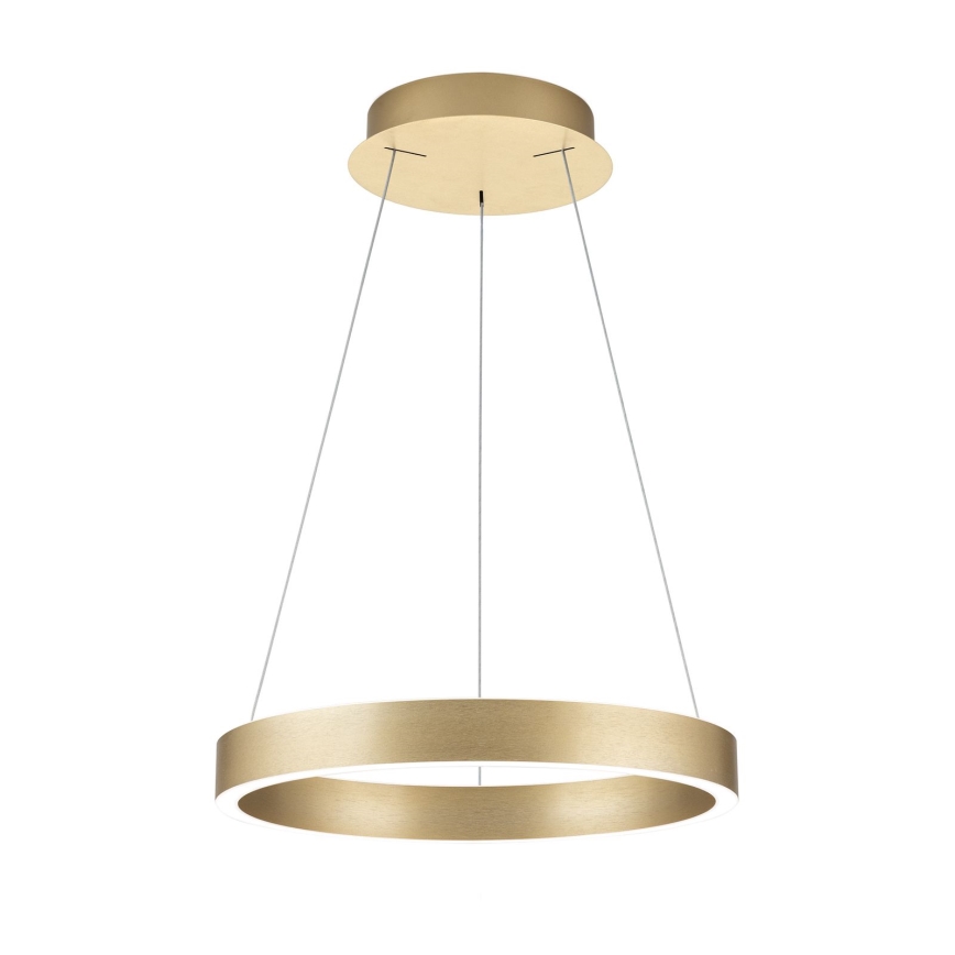 LED Dimmable pendant light on cable KOLK LED/40W/230V 2700/3000/4000K Ø 40 cm Gold