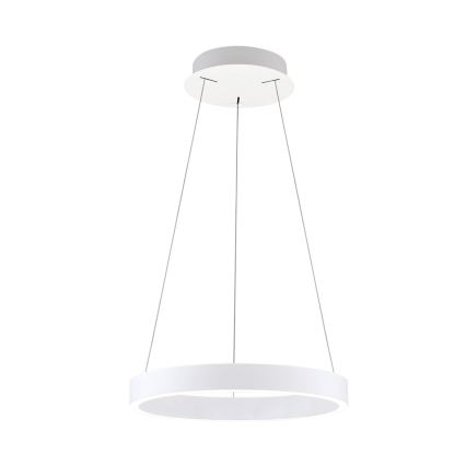 Dimmable LED Pendant on Cable KOLK LED/40W/230V 2700/3000/4000K Ø 40 cm white
