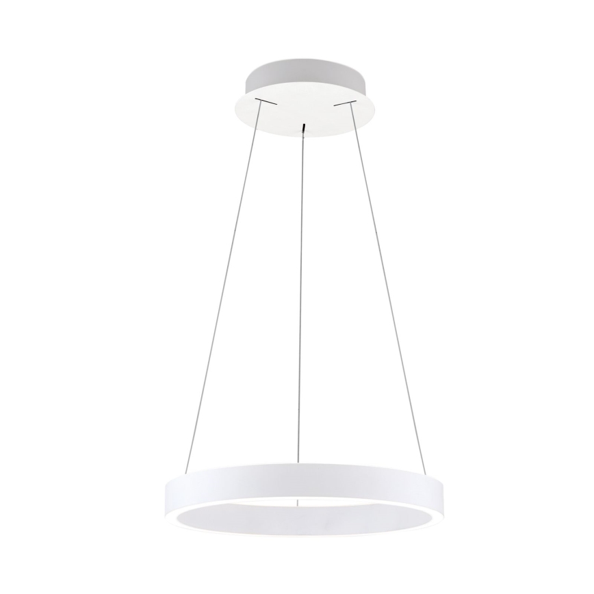 Dimmable LED Pendant on Cable KOLK LED/40W/230V 2700/3000/4000K Ø 40 cm white