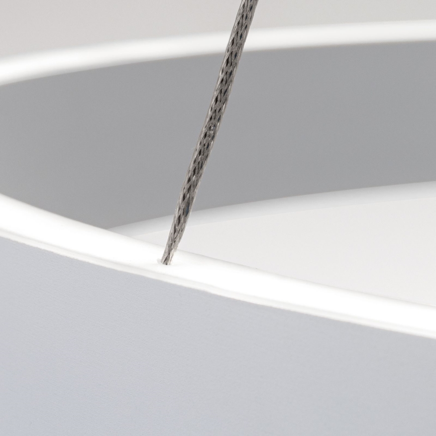 Dimmable LED Pendant on Cable KOLK LED/40W/230V 2700/3000/4000K Ø 40 cm white