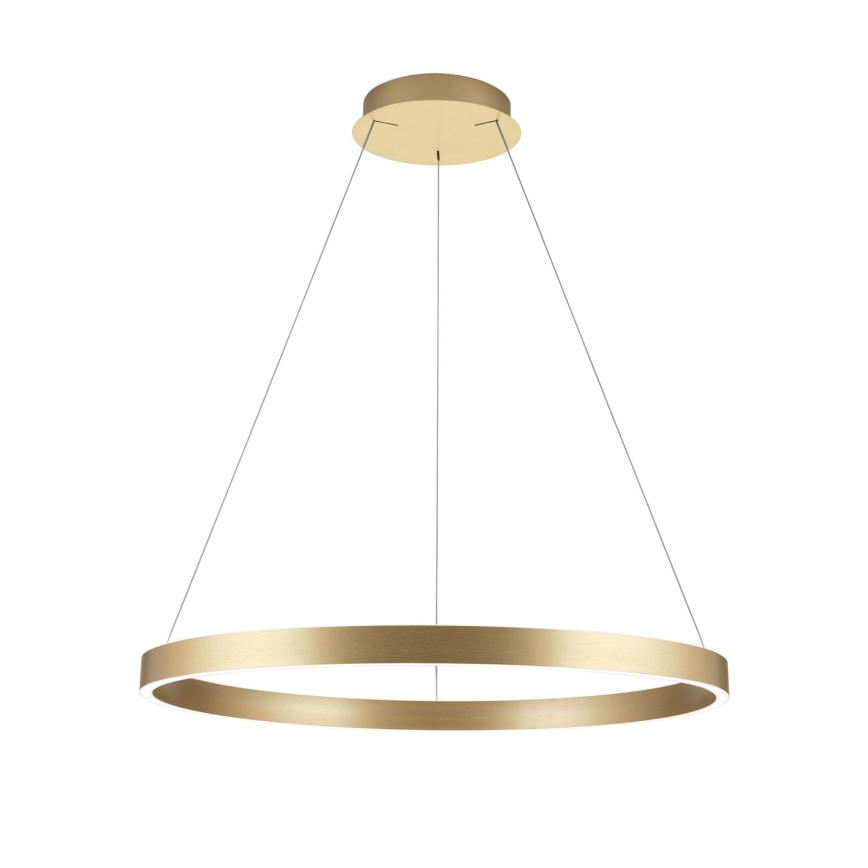 KOLK LED Dimmable Pendant Light on Cable LED/80W/230V 2700/3000/4000K dia. 80 cm Gold
