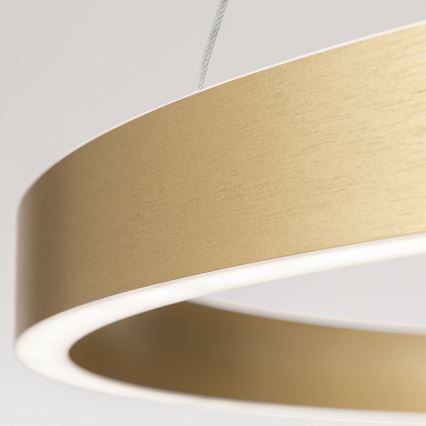 KOLK LED Dimmable Pendant Light on Cable LED/80W/230V 2700/3000/4000K dia. 80 cm Gold