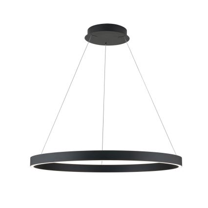 KOLK LED Dimmable Cable Pendant Light LED/80W/230V 2700/3000/4000K Ø 80 cm Black
