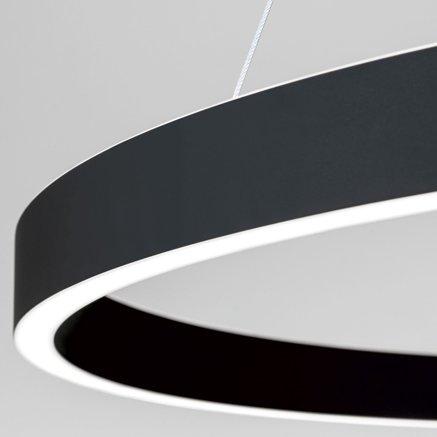 KOLK LED Dimmable Cable Pendant Light LED/80W/230V 2700/3000/4000K Ø 80 cm Black