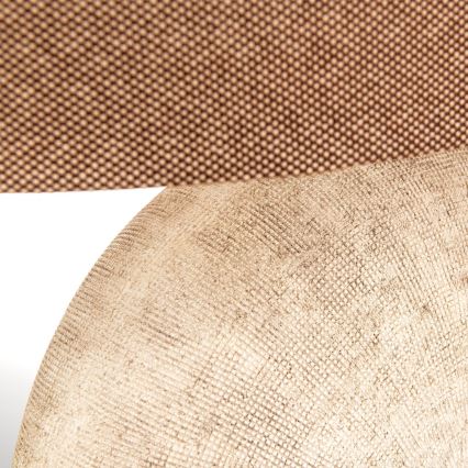 Table lamp ETHNO 1xE27/60W/230V ceramics brown/beige
