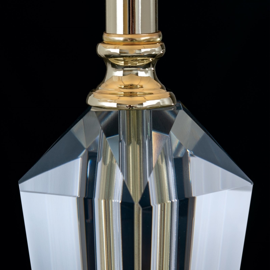 Crystal table lamp VERONIQUE 1xE27/60W/230V creamy/clear