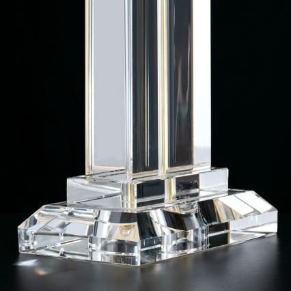 Crystal table lamp VERONIQUE 1xE27/60W/230V creamy/gold