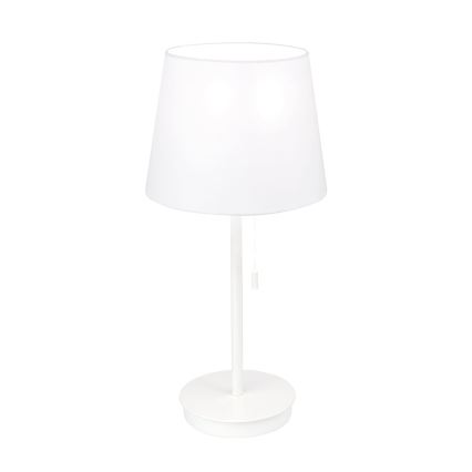 Table lamp with USB port LUDWIG 1xE27/40W/230V 50 cm white