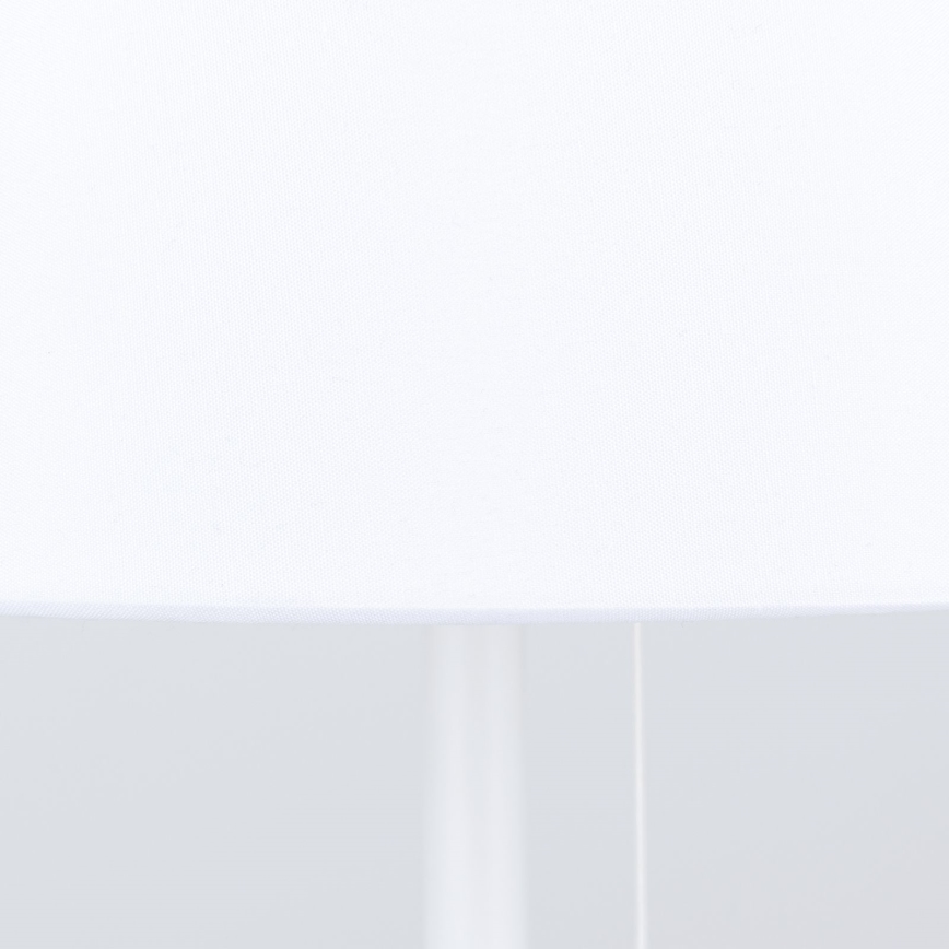 Table lamp with USB port LUDWIG 1xE27/40W/230V 50 cm white