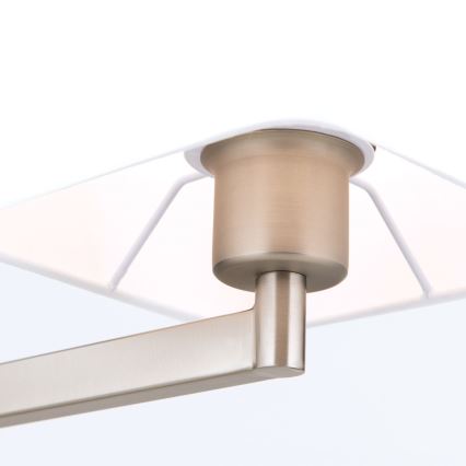 Table lamp CARLTON 1xE27/40W/230V white/matte chrome
