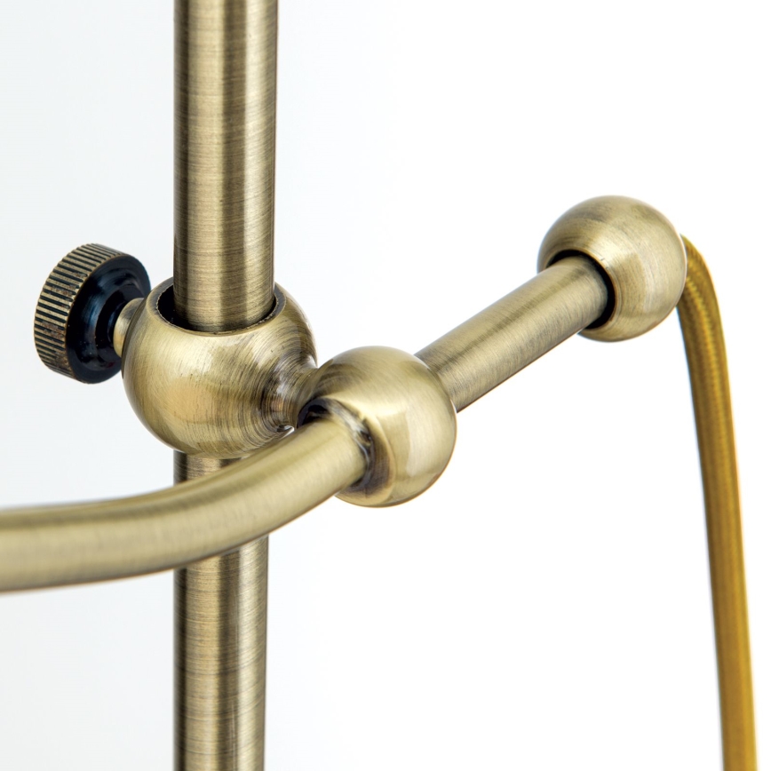 Table lamp OLD LAMP 1xE27/40W/230V 65 cm white/brass