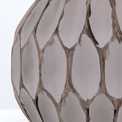 Table lamp PINIA 1xE14/25W/230V ceramics beige/grey