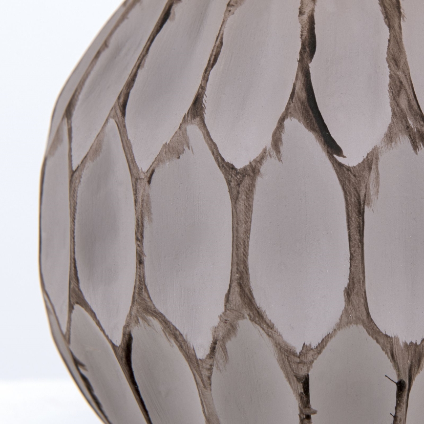 Table lamp PINIA 1xE14/25W/230V ceramics beige/grey
