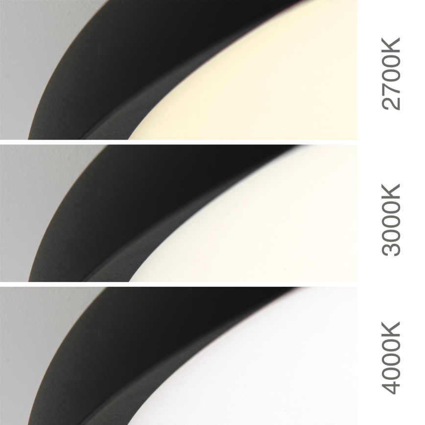 LED Ceiling Light KANT LED/66W/230V 2700/3200/4000K Ø 80 cm Black