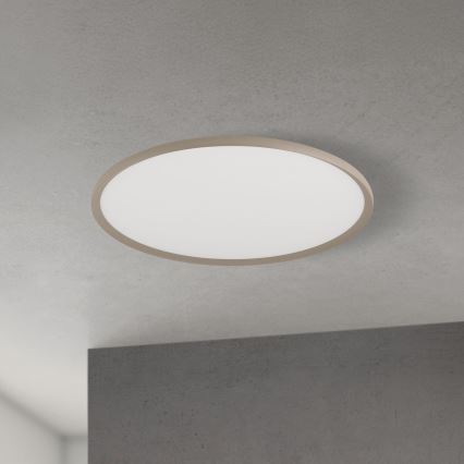 KANT LED Ceiling Light, 66 W, 230 V, Selectable 2700/3200/4000 K, Ø 80 cm, Beige