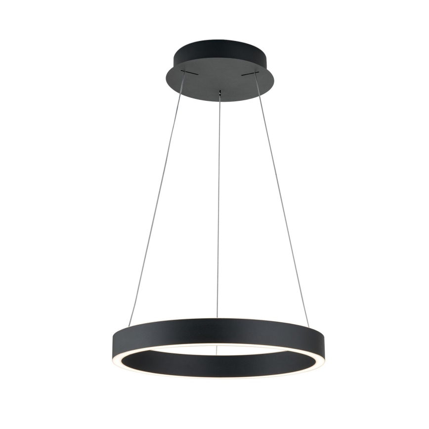 KOLK dimmable LED pendant on cable, LED/40W/230V, 2700/3000/4000K, Ø 40 cm, black