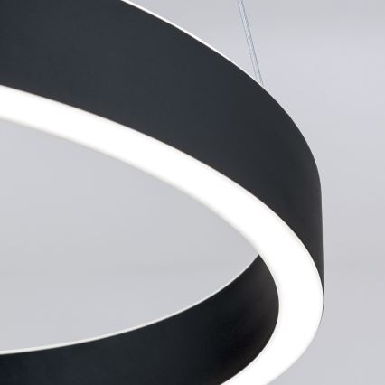 KOLK dimmable LED pendant on cable, LED/40W/230V, 2700/3000/4000K, Ø 40 cm, black