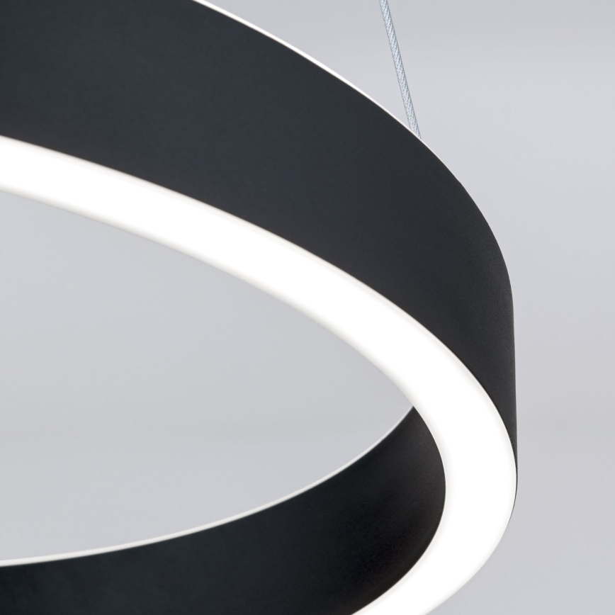 KOLK dimmable LED pendant on cable, LED/40W/230V, 2700/3000/4000K, Ø 40 cm, black