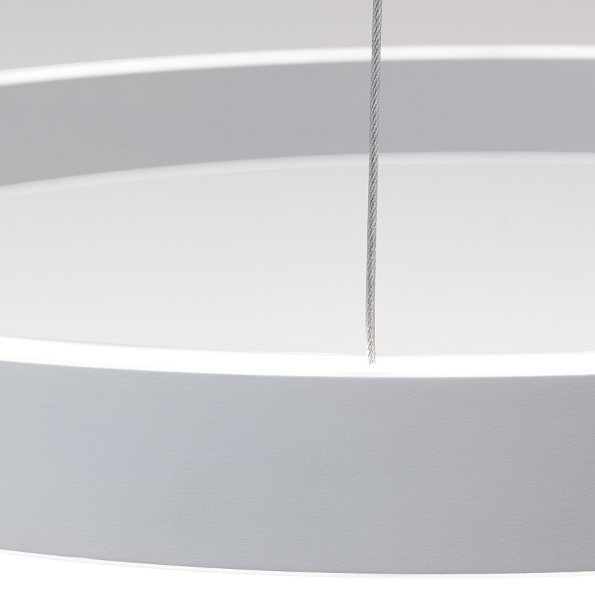 KOLK Dimmable LED Cable Pendant LED/60W/230V 2700/3000/4000K Ø 60 cm White