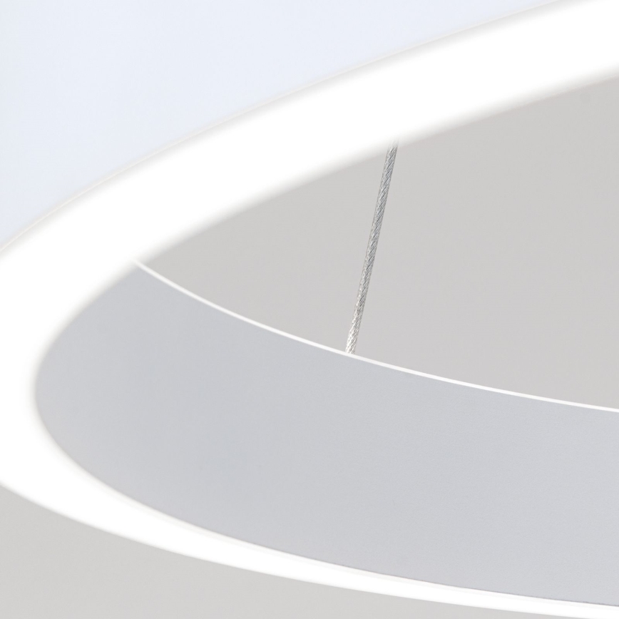 KOLK Dimmable LED Cable Pendant LED/60W/230V 2700/3000/4000K Ø 60 cm White