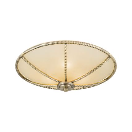 MAURO ceiling light, 3x E27/60W/230V, Ø 42 cm, bronze finish
