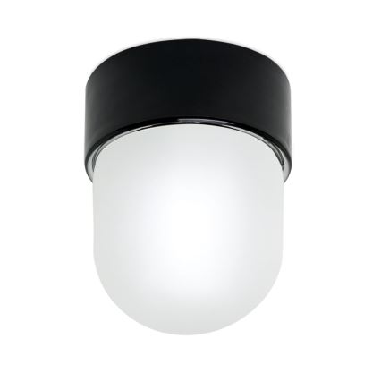 Ceiling light OSTIA 1xE27/40W/230V Ø 9.8 cm black