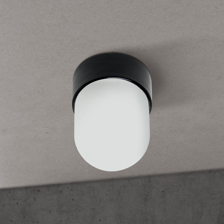 Ceiling light OSTIA 1xE27/40W/230V Ø 9.8 cm black